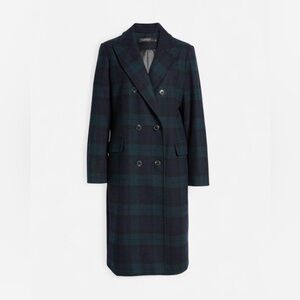 Ralph Lauren Plaid Double-Breasted Wool Coat *PRICE IS FIRM*